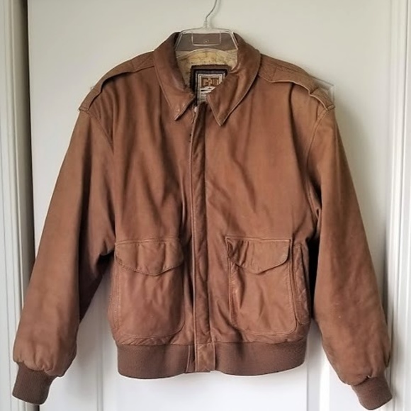 Global Identity Other - VNTG Global Identity G III Leather Bomber Jacket M